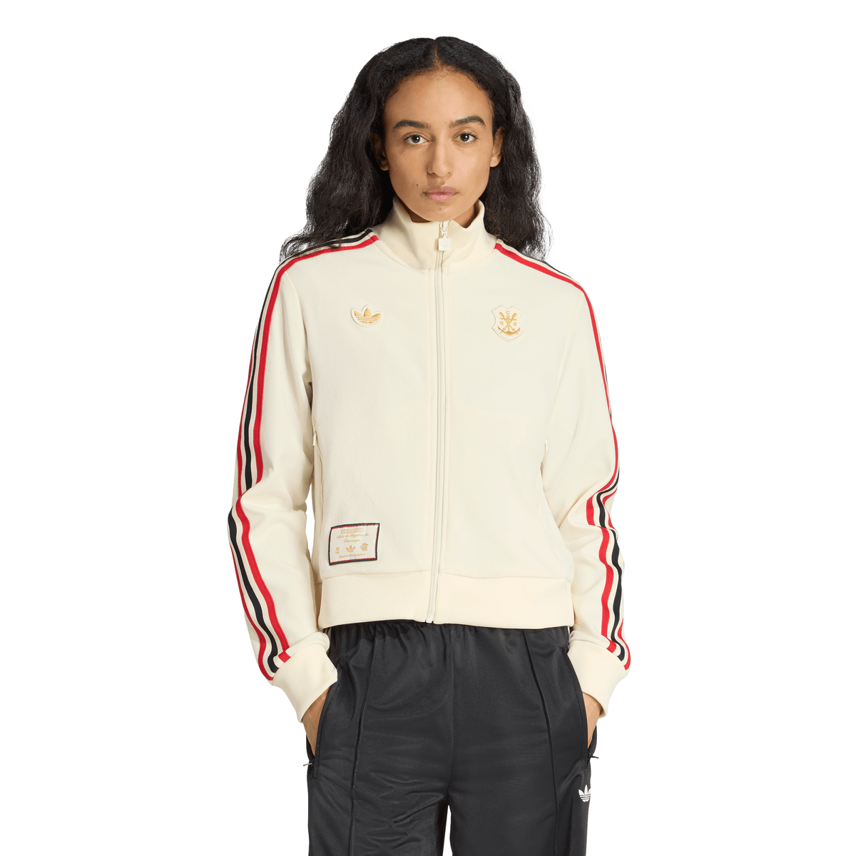 Jaqueta Flamengo Feminina Icon Adidas 2025